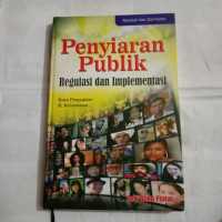 Image of Penyiaran Publik : Regulasi dan Implementasi
