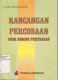 Image of Rancangan Percobaan Pada Bidang Pertanian
